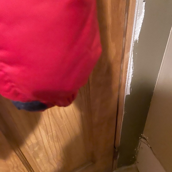 Vibrant Red Puffer Jacket - Picture 3 of 9